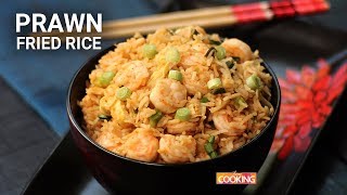 Prawn Fried Rice  Fried Rice recipe [upl. by Neddie]