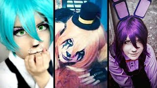 FNAF OS MELHORES COSPLAYS DE FNAF 🐻 HUEstation [upl. by Inhsor630]