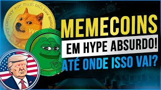 Memecoins em hype absurdo Até onde isso vai [upl. by Ahens]