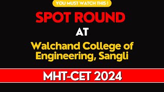 Spot Round At Walchand College of Engineering Sangli [upl. by Anoi]