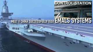 Chinas Navy Fujian Super Carrier Tests Electromagnetic Catapult EMALS control station unveiled [upl. by Ursa149]