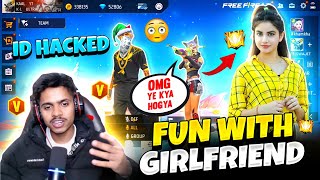 V Badge Cute Girls Challenge Kaal YT  1 Vs 4  She Got Angry😡 GARENA FREE FIRE [upl. by Accebar907]