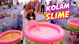 Pixel Main 3 Kolam Slime Jumbo Puas Banget Mainnya  Slime Pool Challenge [upl. by Anitsrik]