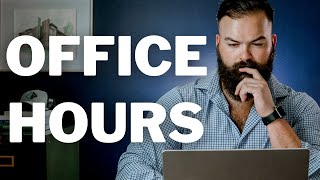 Office Hours Ask Your Commercial Real Estate Questions Live [upl. by Hcnarb]