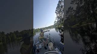 GRANDPA AND I CATCHING CRAPPIE I CALL THIS FISH A WHITE PERCH OR SACALAITfishingshortstrending [upl. by Aserahs]