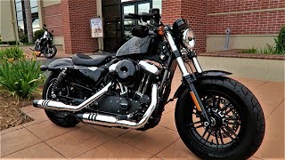 2017 HarleyDavidson FortyEight XL1200X│Review amp Test Ride [upl. by Gibbon]