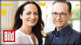 Heiko Maas und Natalia Wörner  Ihr erstes LiebesInterview 2015 [upl. by Norej719]