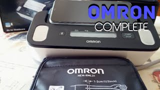 OMRON COMPLETE  Misuratore di pressione arteriosa ed ECG [upl. by Aarika]