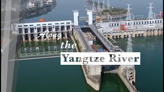 Along the Yangtze River Worlds Largest Shiplift Boosts Shipping at the Three Gorges Dam in China [upl. by Ahsiadal356]