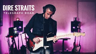 Dire Straits  Telegraph Road  Full Cover [upl. by Yatnoed]