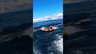 Shuswap Lake Fun 🤩 shuswap shorts watersports [upl. by Gnes]