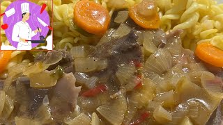 Recette Facile de Langue de Boeuf Sauce Piquante [upl. by Clite]