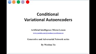 Conditional Variational Autocoders [upl. by Edals691]