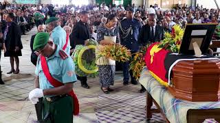 Sir Mekere Morauta State Funeral [upl. by Maurreen]