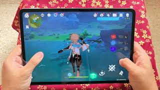 Xiaomi Pad 6S Pro 124 Genshin Impact gameplay Perfect tablet for gaming [upl. by Hegarty]