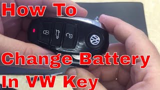 VW Touareg emergency key and battery removal [upl. by Chlo754]