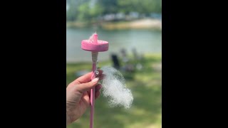 drop spindle lesson while camping [upl. by Onder]