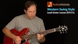 Western Swing Guitar Lesson  Blues Lead Guitar Lesson  EP171 [upl. by Vevina]