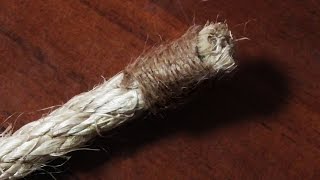 How To Whip The End Of A Rope  Common Whipping Knot [upl. by Catina]