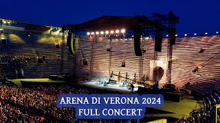 Ludovico Einaudi FULL LIVE CONCERT  Arena di Verona Italy 10072024 [upl. by Aneele]