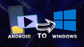 TRANSFER files between Android and Windows PC [upl. by Buschi]