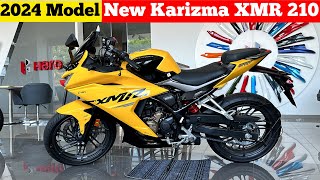 2024 Model Karizma XMR 210 Review  Karizma New Model 2024  hero Karizma  Karizma gadi  hero bike [upl. by Yate816]