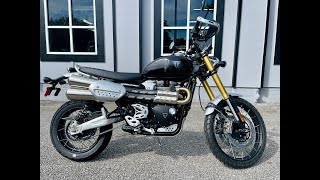 2024 Triumph Scrambler 1200 XE Black [upl. by O'Meara]