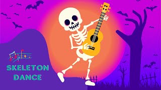 Skeleton Dance Song  Halloween Songs Child Dance  Shake your bones [upl. by Cohen]