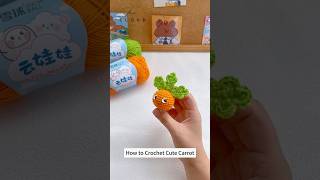 How to Crochet Lovely Amigurumi Carrot Crochet Toys  Crochet for Beginners [upl. by Akissej828]