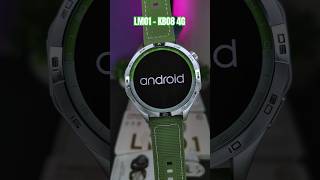 SMARTWATCH FULL ANDROID LM01 KB08 4G COM TELA REDONDA AMOLED shorts [upl. by Ecnarwal]