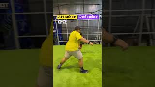 Attacker Vs Defender 5 Balls Challenge😆 [upl. by Afaw118]