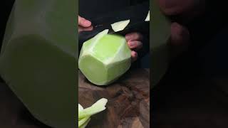 Rui Cleaver vs Melon fyp knife knifesharpening ray knifesharpener rui knives japaneseknives [upl. by Marge]