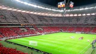 Stadion Narodowy Hymn Polski [upl. by Lopes]