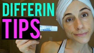 DIFFERIN TIPS from a DERMATOLOGIST ACNE SKIN CARE 💊 [upl. by Burleigh]