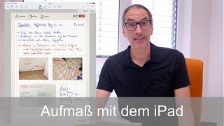 Frag Lars  Aufmaß mit dem iPad erstellen [upl. by Teeniv]