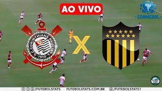 Penarol x Corinthians ao vivo Live copa sulamericana [upl. by Ham]