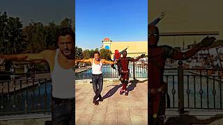 Deadpool and Spider Man Dance deadpool wolverine dance deadpool3 deadpoolvswolverine [upl. by Munshi529]