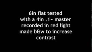 6in optical flat test [upl. by Elletsyrc]