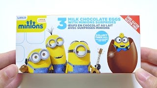 Minions Chocolate Egg Surprise [upl. by Cioffred]