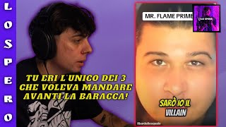 MANUXO REAGISCE A MR FLAME CHE PARLA DOPO LA CHIUSURA DEL CERBERO [upl. by Sisto]