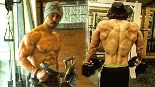 Tiger Shroffs Gym Workout Video  Do Bollywood Actors Take Steroids [upl. by Sinne]