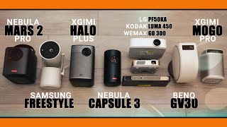 2022 Ultimate Portable Projector Comparison [upl. by Matthews350]