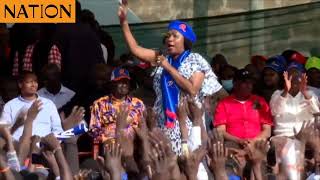 Nairobi Governor Anne Kananu drums up support for Polycarp Igathe in Embakasi [upl. by Anaej802]