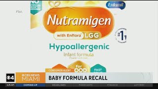 FDA reporting another infant formula recall [upl. by Einwat]