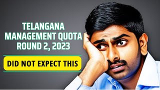 Telangana MBBS Management Quota Round 2 Cutoff 2023 [upl. by Shulock]