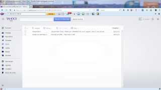 Dica para mudar o Yahoo email para versão básica [upl. by Nomrah]
