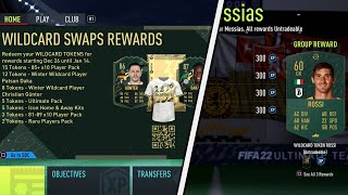 HOW TO CLAIM amp USE WINTER WILDCARD SWAP TOKENS FIFA22 ULTIMATE TEAM [upl. by Onilatac]