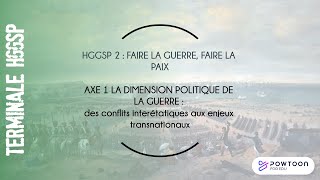 TERMINALE HGGSP  La dimension politique de la guerre [upl. by Ajram390]