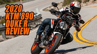 2020 KTM 890 Duke R Review [upl. by Wilkie]