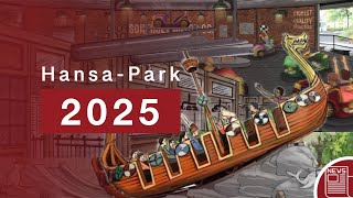 DAS ist 2025 NEU im HansaPark Fahrgeschäft Umgestaltung amp mehr  Hansa Park Moments [upl. by Aiekan481]